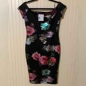 NWT G by Guess off the shoulder dress